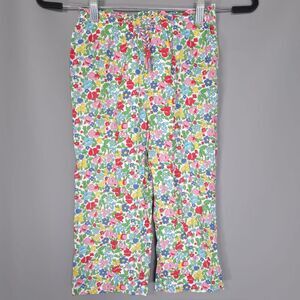 Boden Pants Size 8Y Girls Cotton Liberty Type Floral Culottes Wide Leg